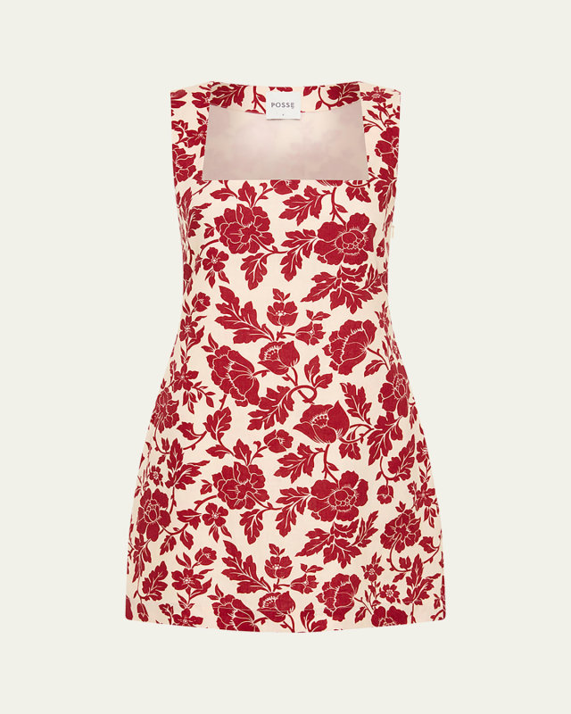 Alice Linen Mini Dress